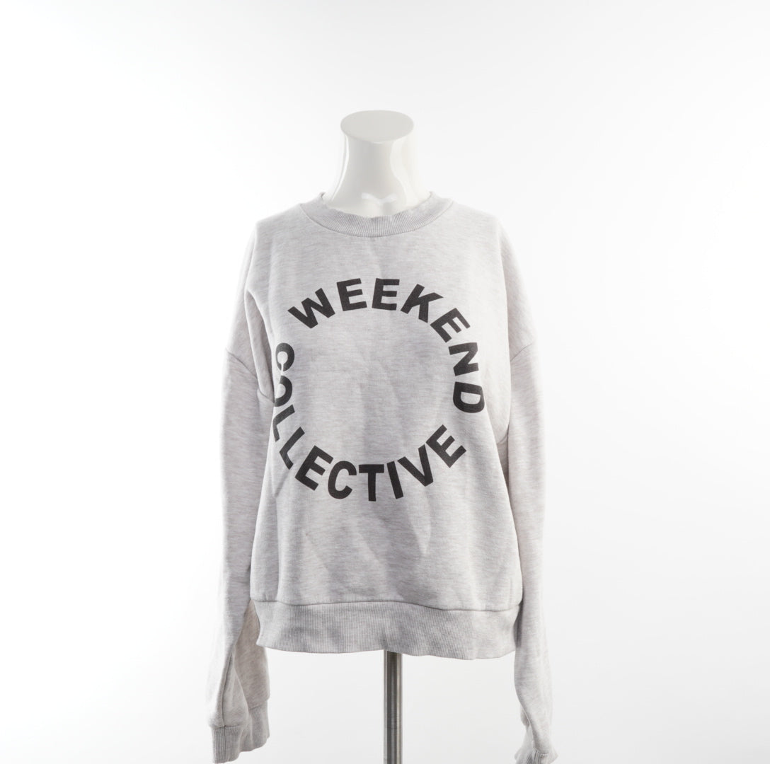 ASOS Design Damen Sweatshirt - L, Grau, Größe L, Damen, Zustand Gut, Preis 4€ – Vorderansicht