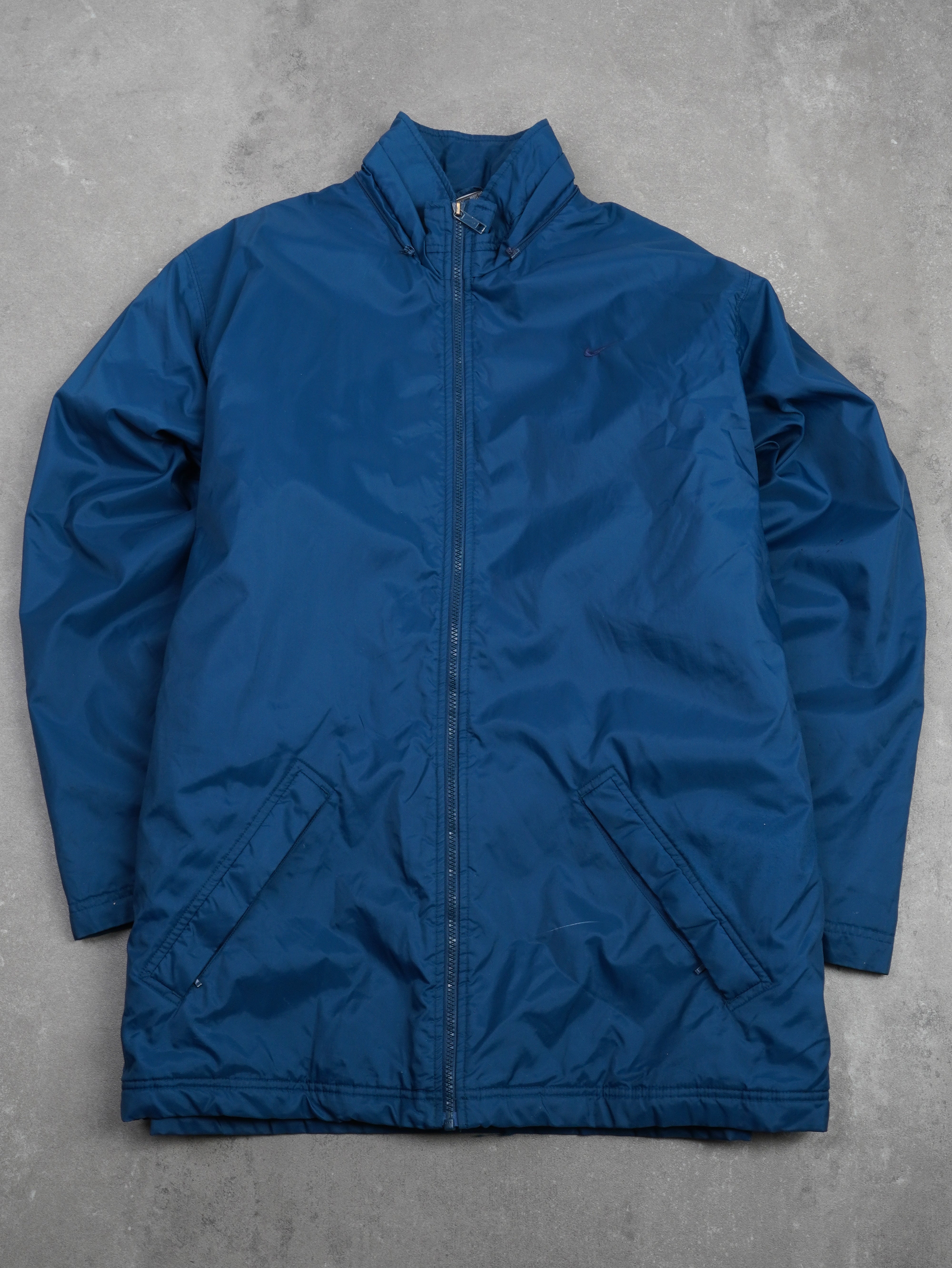 Nike Vintage Nike 00s Jacke - XL, Blau, Größe XL, unisex, Zustand Gut, Preis 49.95€ – Vorderansicht