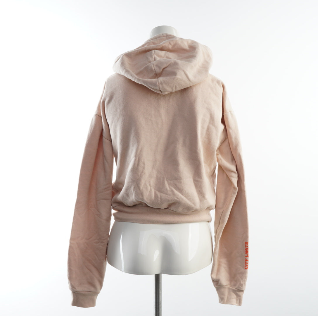 Topshop Damen Kapuzenpullover - XS, Beige, Größe XS, Damen, Zustand Gut, Preis 3€ – Rückansicht