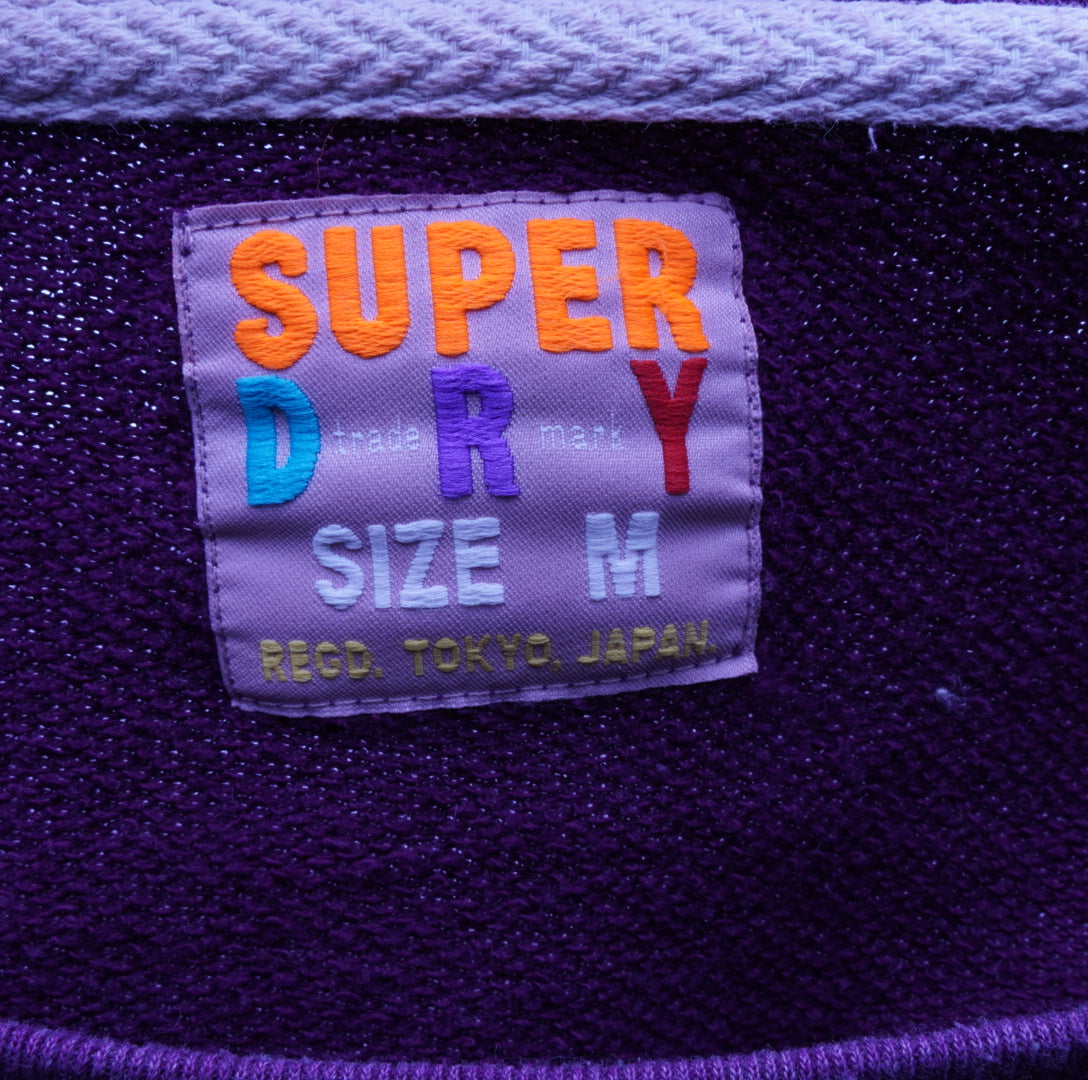 Superdry Damen Sweatshirt - M, Lila, Größe M, Damen, Zustand Gut, Preis 4€ – Etikett