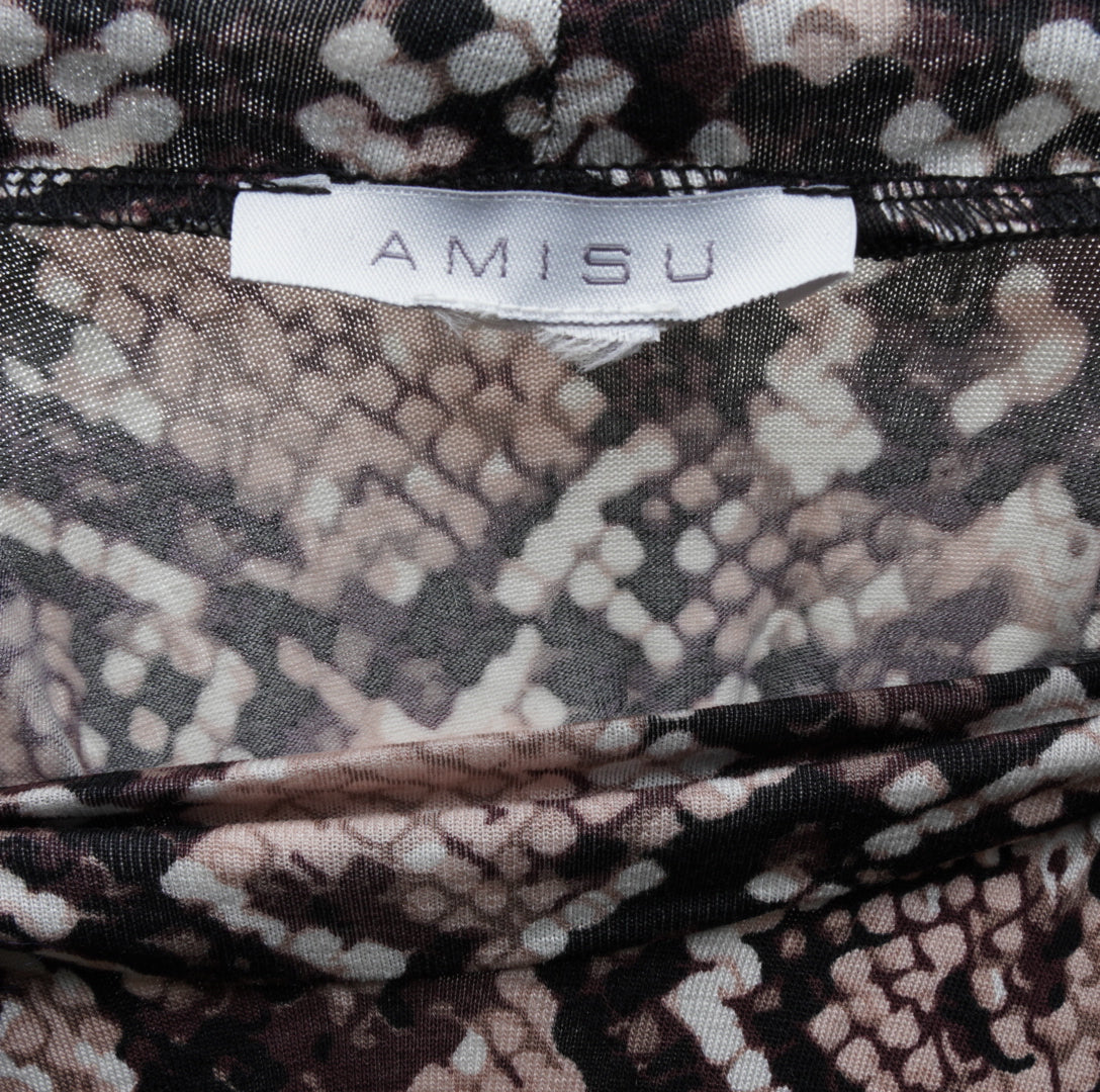 Amisu Damen Langarmshirt - L, Braun, Größe L, Damen, Zustand Sehr Gut, Preis 5€ – Etikett