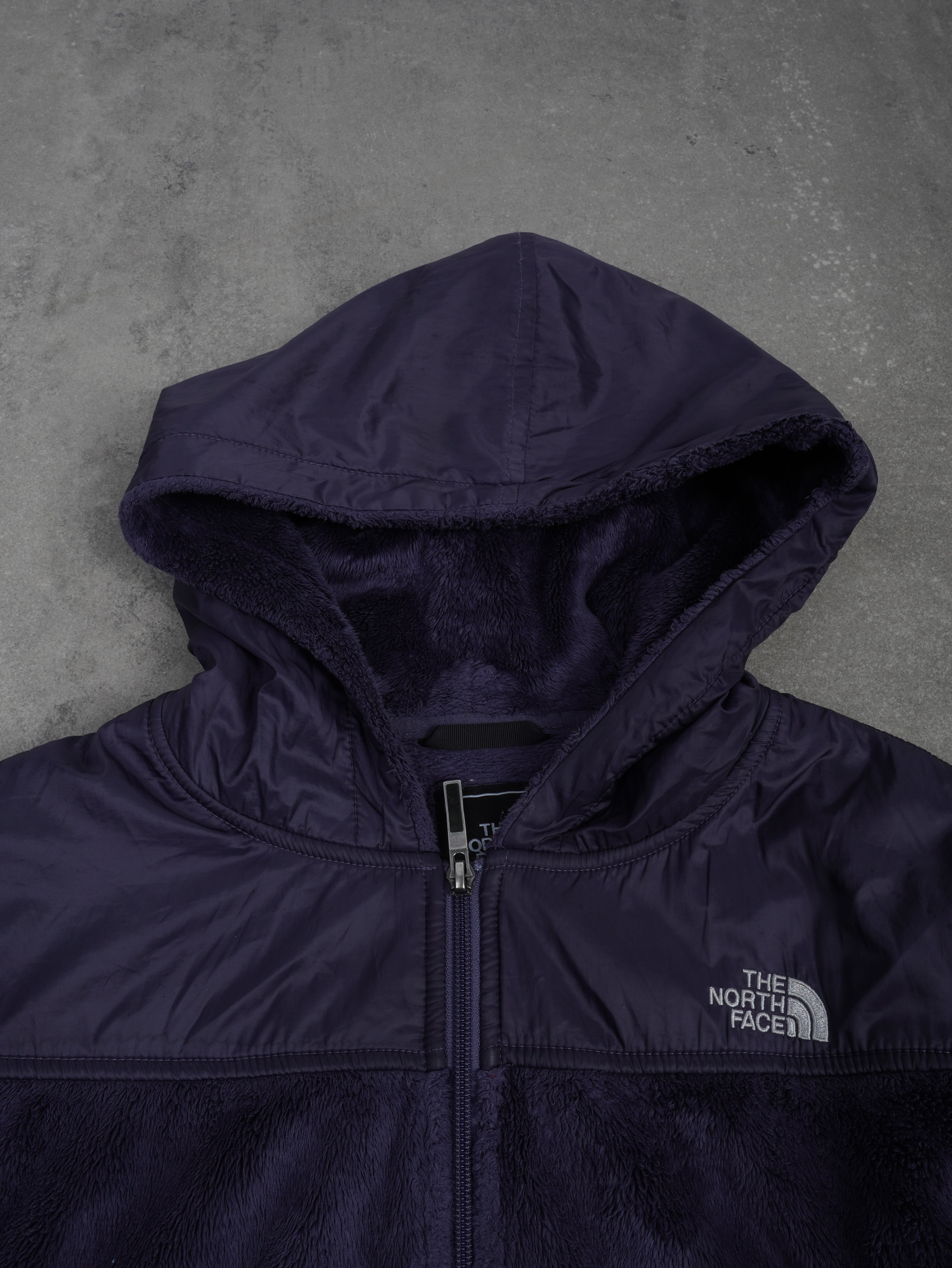 The North Face Vintage The North Face Denali Fleecejacke - L, Lila, Größe L, unisex, Zustand Sehr gut, Preis 39.95€ – Rückansicht