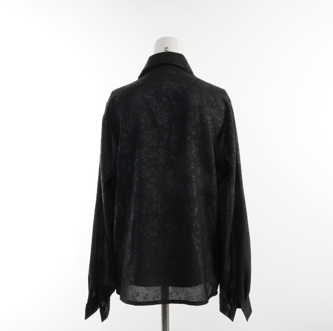 Second Hand Damen Bluse - XL, Schwarz, Größe XL, Damen, Zustand Sehr Gut, Preis 10€ – Rückansicht