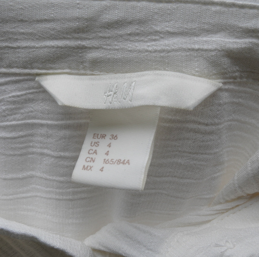 H&M Damen Bluse - S, Weiß, Größe S, Damen, Zustand Sehr Gut, Preis 7€ – Etikett