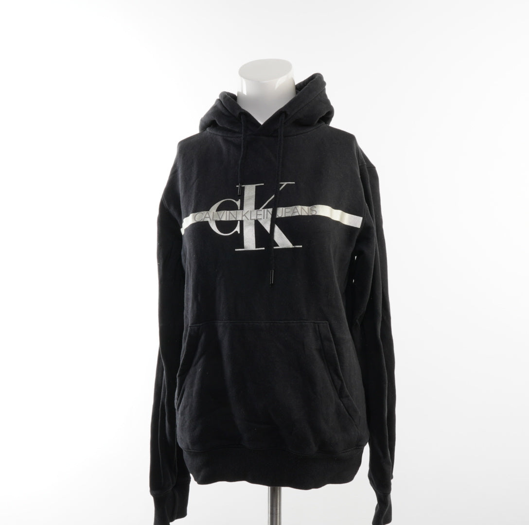 Calvin Klein Jeans Damen Kapuzenpullover - XS, Schwarz, Größe XS, Damen, Zustand Gut, Preis 5€ – Vorderansicht