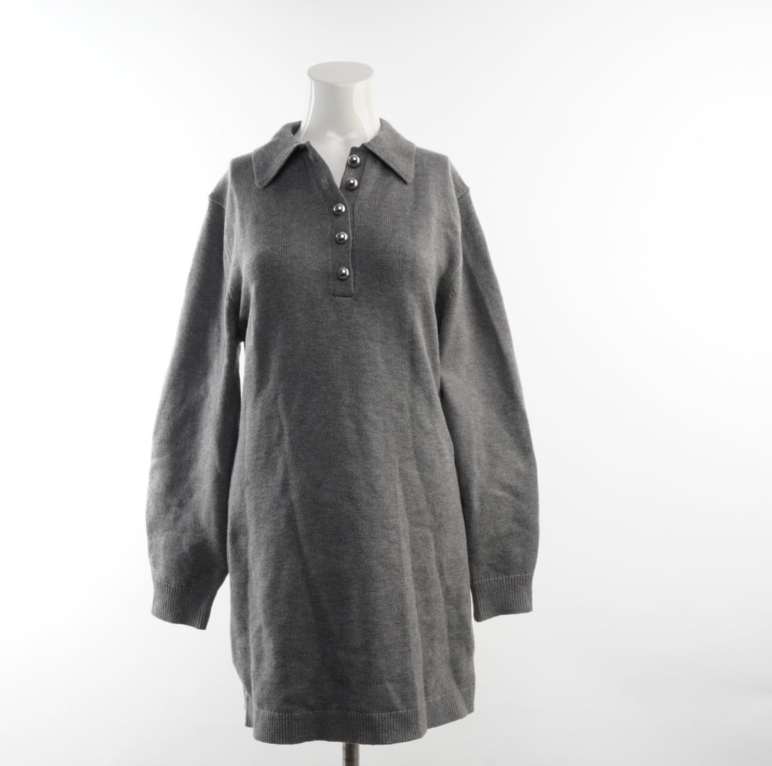 H&M Damen Strick Kleid - M , Grau, Größe M, Damen, Zustand Neuwertig, Preis 8€ – Vorderansicht