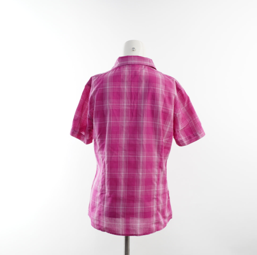 Hickory Damen Bluse - L , Pink , Größe L, Damen, Zustand sehr gut , Preis 4€ – Rückansicht