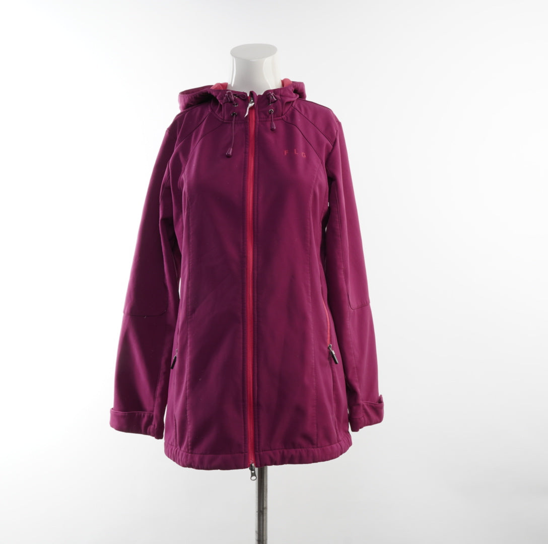 Second Hand Damen Softshell Jacke - S , Lila, Größe S, Damen, Zustand Sehr Gut, Preis 5€ – Vorderansicht