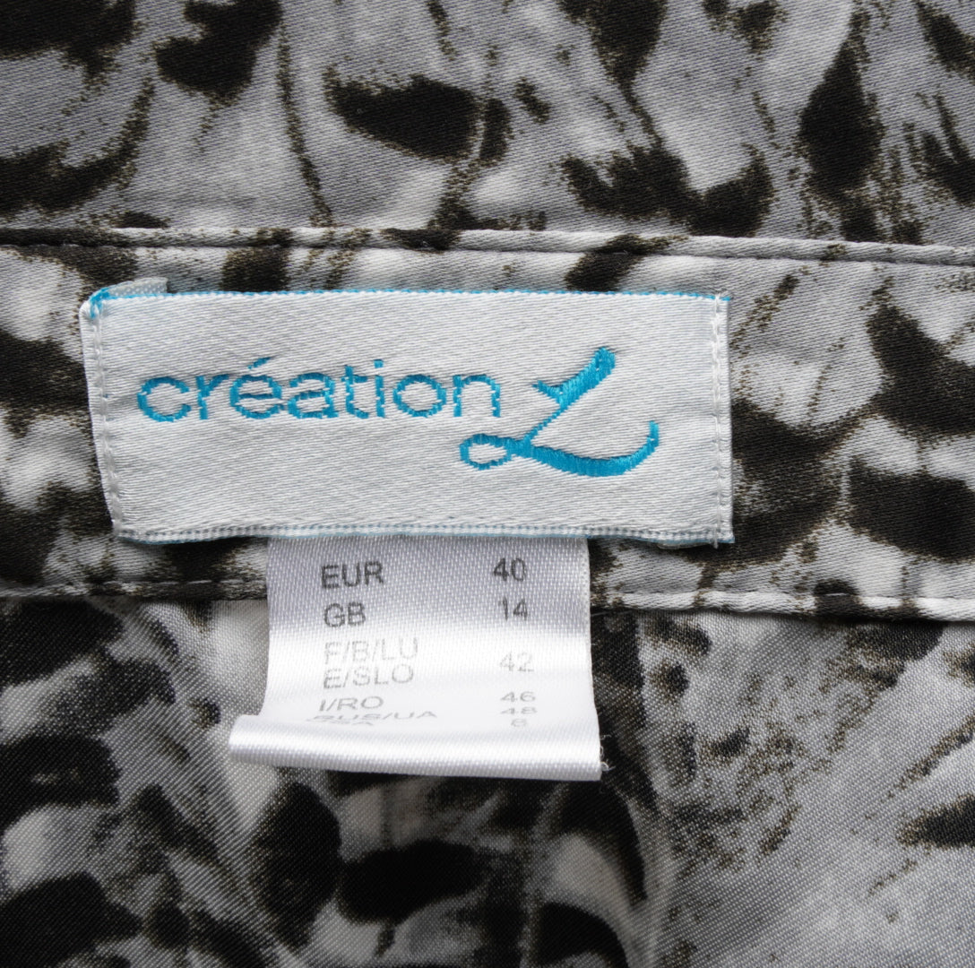 Création L Damen Bluse - L, Grau, Größe L, Damen, Zustand Sehr Gut, Preis 5€ – Etikett