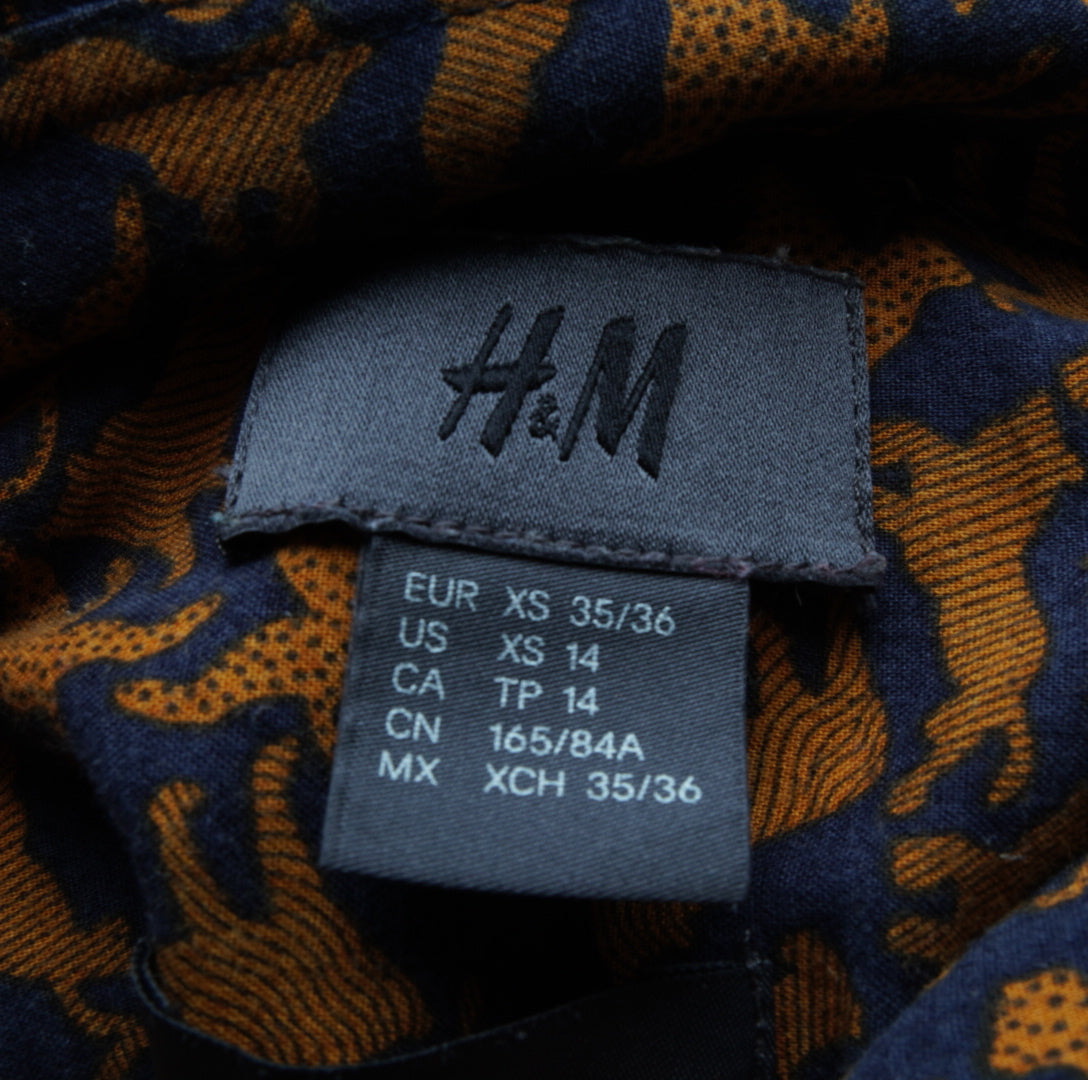 H&M Damen Bluse - XS, Orange, Größe XS, Damen, Zustand Sehr Gut, Preis 5€ – Etikett