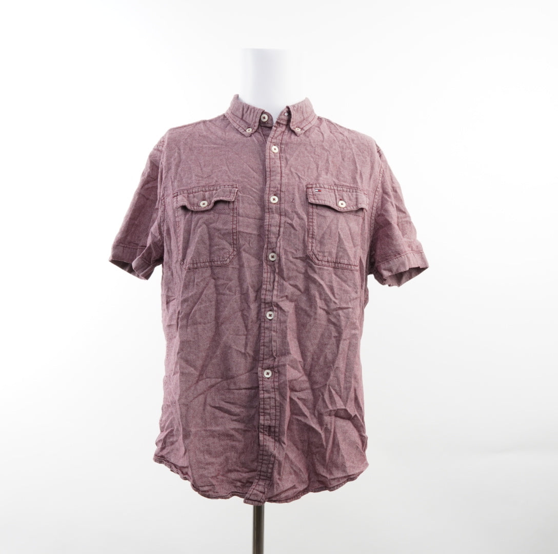 Tommy Hilfiger  Herren Hemd - M , Rot , Größe M, Herren, Zustand Sehr Gut, Preis 10€ – Vorderansicht