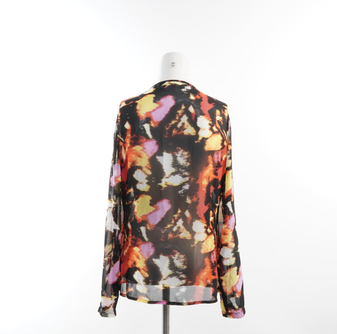 Vero Moda Damen Bluse - M , Schwarz , Größe M, Damen, Zustand Sehr Gut, Preis 4€ – Rückansicht