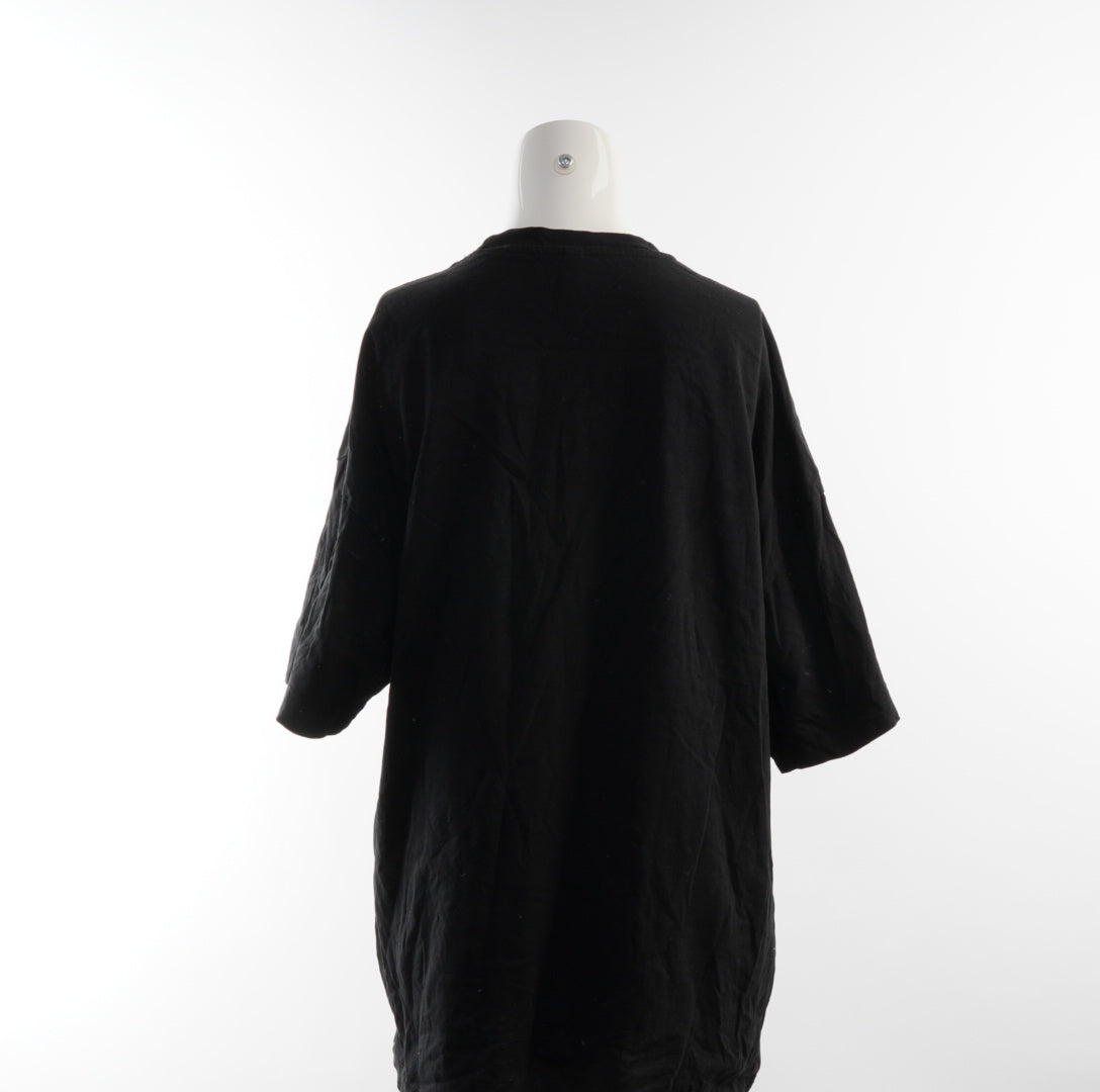 H&M Damen Oversized T-Shirt - S, Schwarz, Größe S, Damen, Zustand Sehr Gut, Preis 4.5€ – Rückansicht