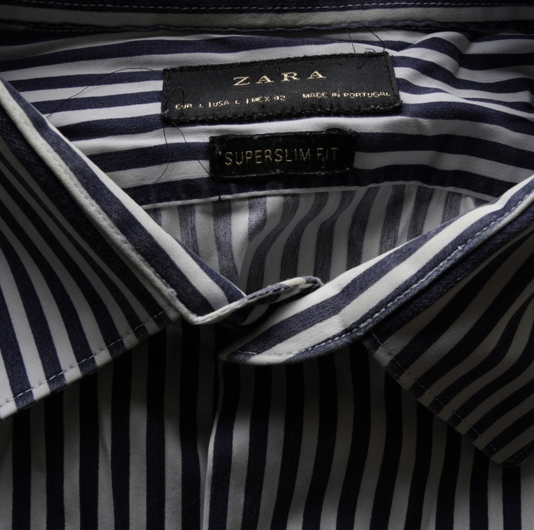 Zara  Herren Hemd - L , Blau , Größe L, Herren, Zustand Sehr Gut, Preis 8€ – Etikett