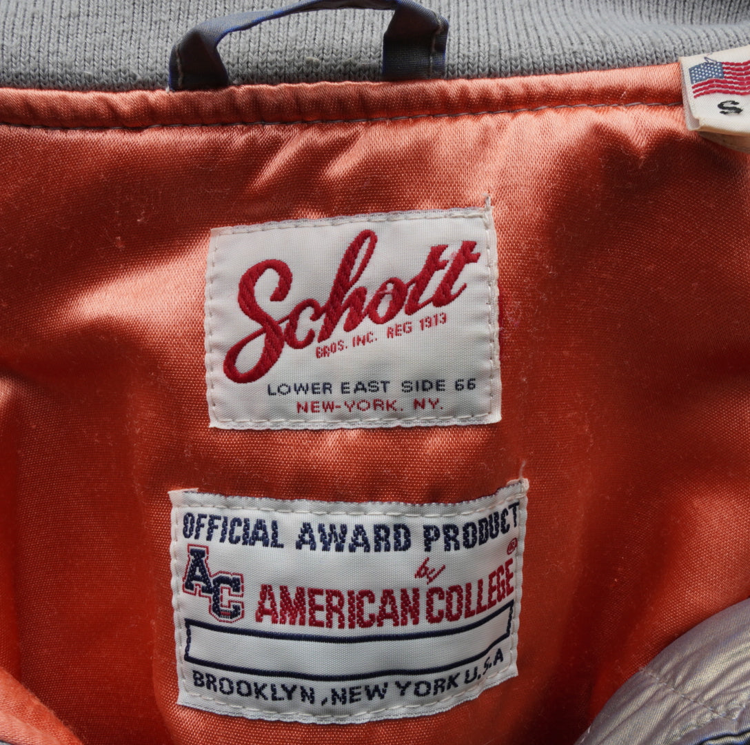 Schott Damen Bomberjacke - S, Grün, Größe S, Damen, Zustand Sehr Gut, Preis 80€ – Etikett