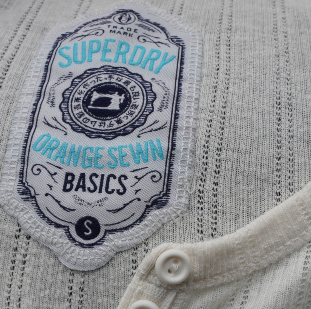Superdry Damen Langarmshirt - S, Weiß, Größe S, Damen, Zustand Gut, Preis 3€ – Etikett