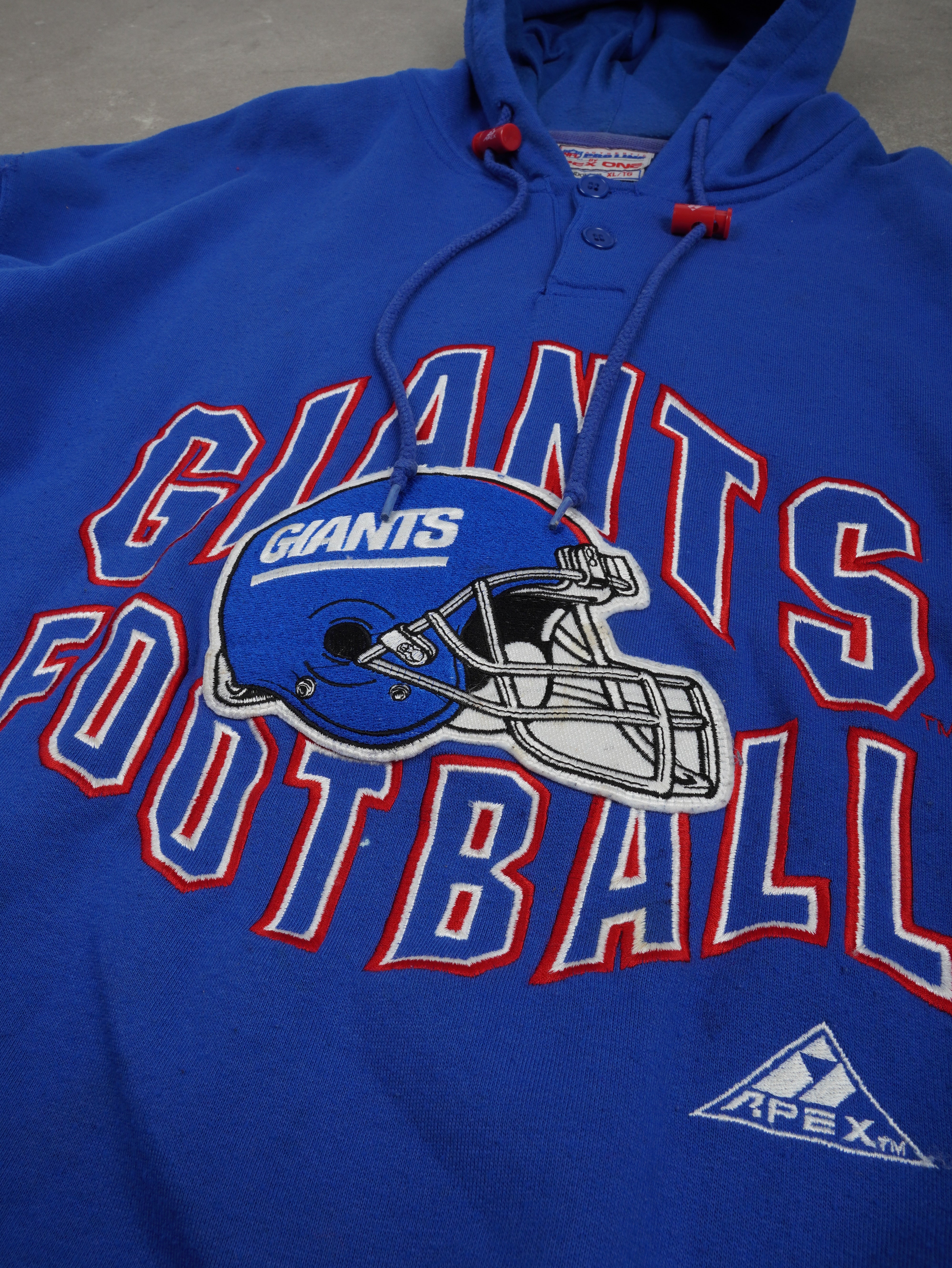 NFL Vintage NFL Pro Line x Apex One Giants Football Hoodie - XL, Blau, Größe XL, unisex, Zustand Sehr Gut, Preis 44.95€ – Rückansicht