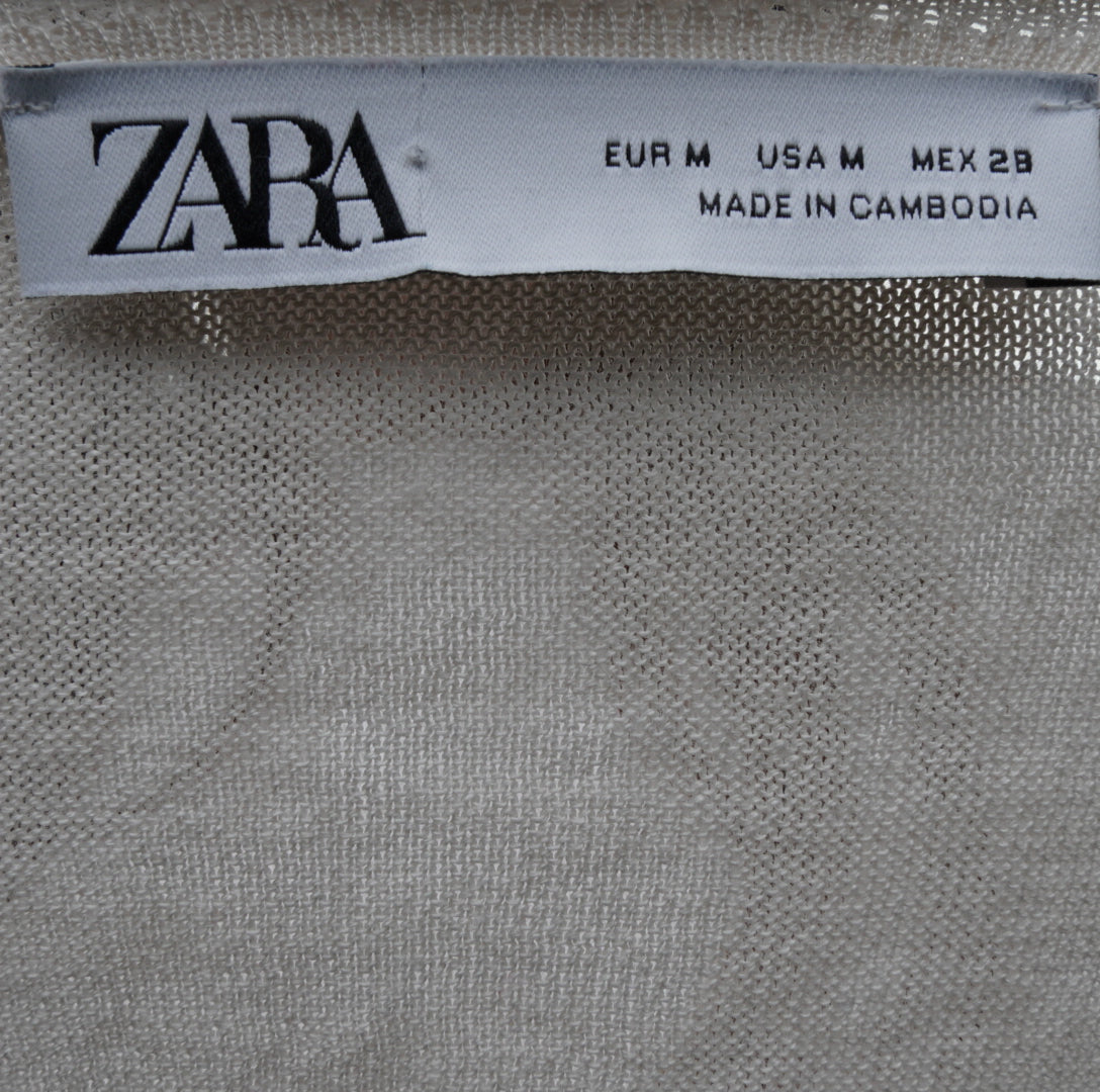 Zara  Damen Pullover - M, Weiß, Größe M, Damen, Zustand Gut, Preis 4€ – Etikett