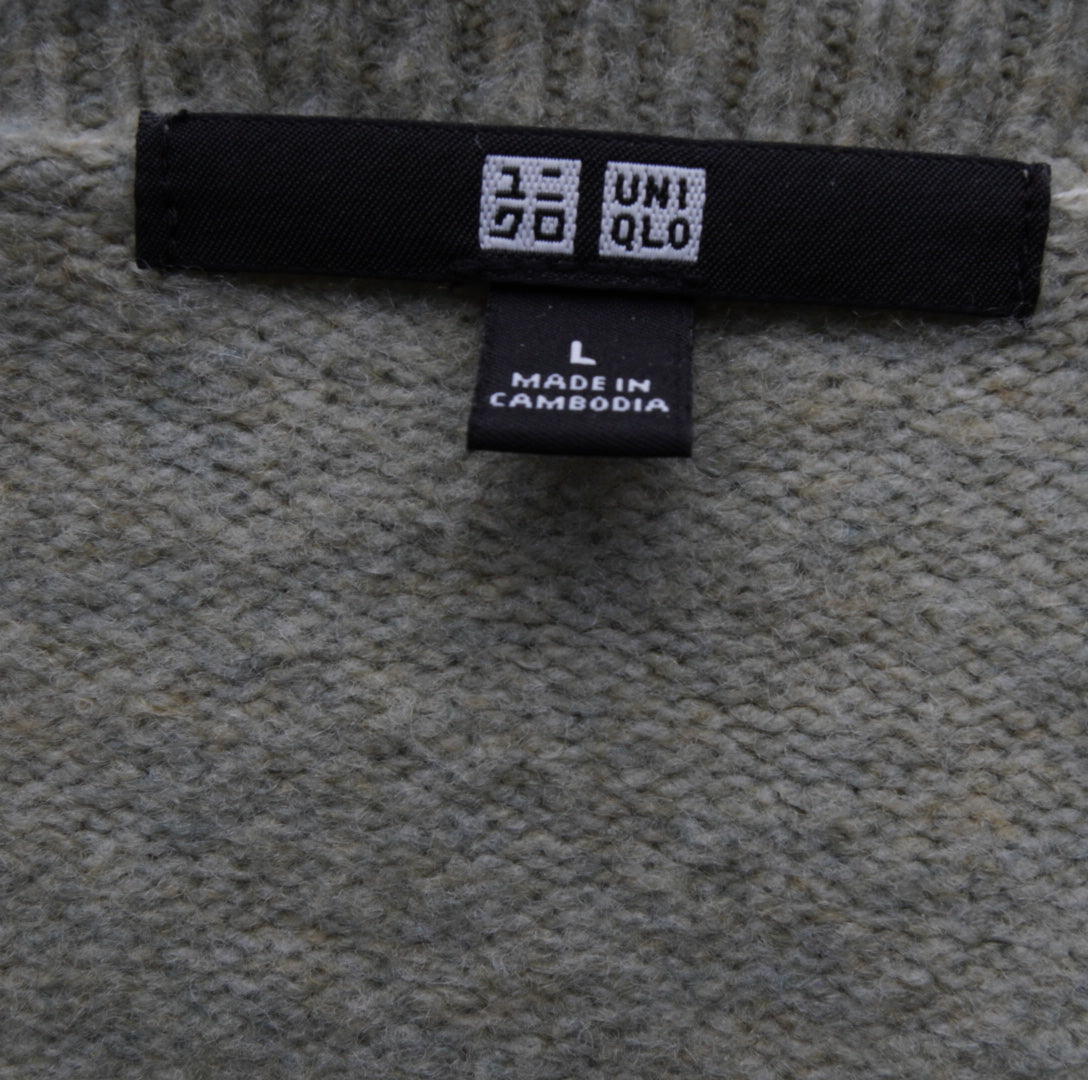 Uniqlo Damen Cardigan - L, Blau, Größe 2XL, Damen, Zustand Sehr Gut, Preis 15€ – Etikett
