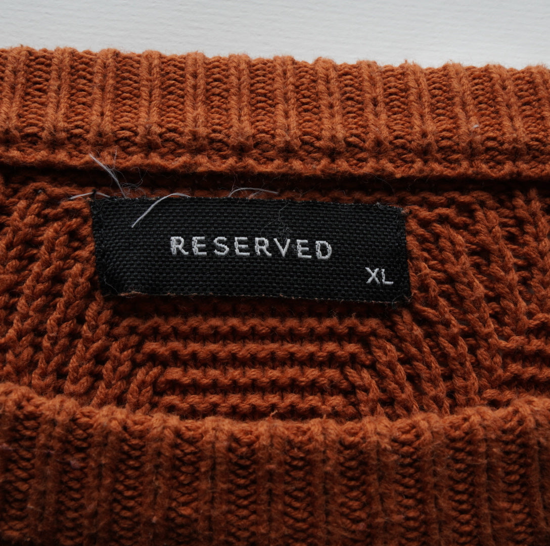 Reserved Herren Pullover - XL, Braun, Größe XL, Herren, Zustand Sehr Gut, Preis 8€ – Etikett