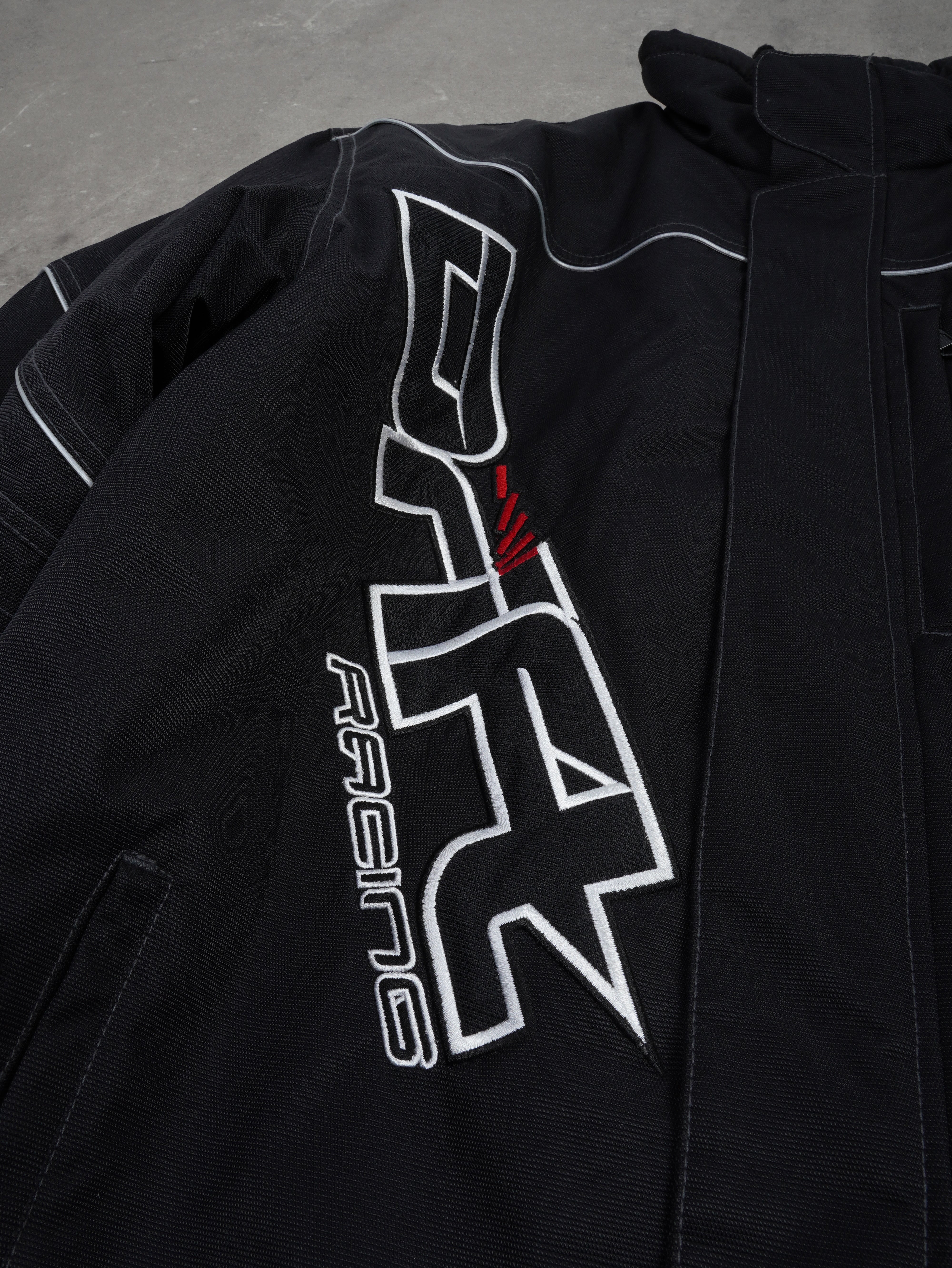 Drift Racing Vintage Drift Racing Jacke - L, Schwarz, Größe L, unisex, Zustand Sehr Gut, Preis 149.95€ – Etikett