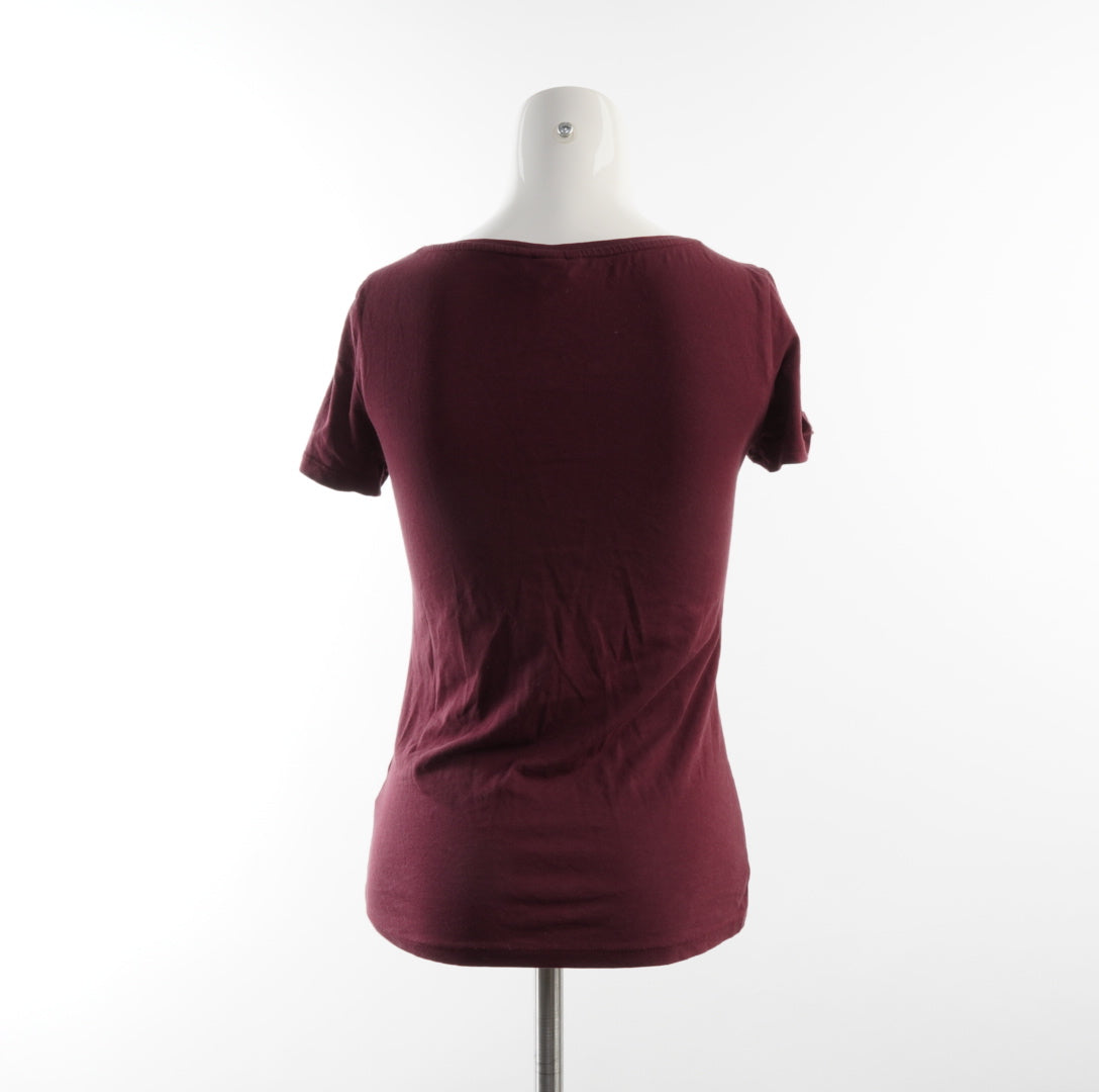 H&M Damen T-Shirt - S, Rot, Größe S, Damen, Zustand Gut, Preis 3€ – Rückansicht