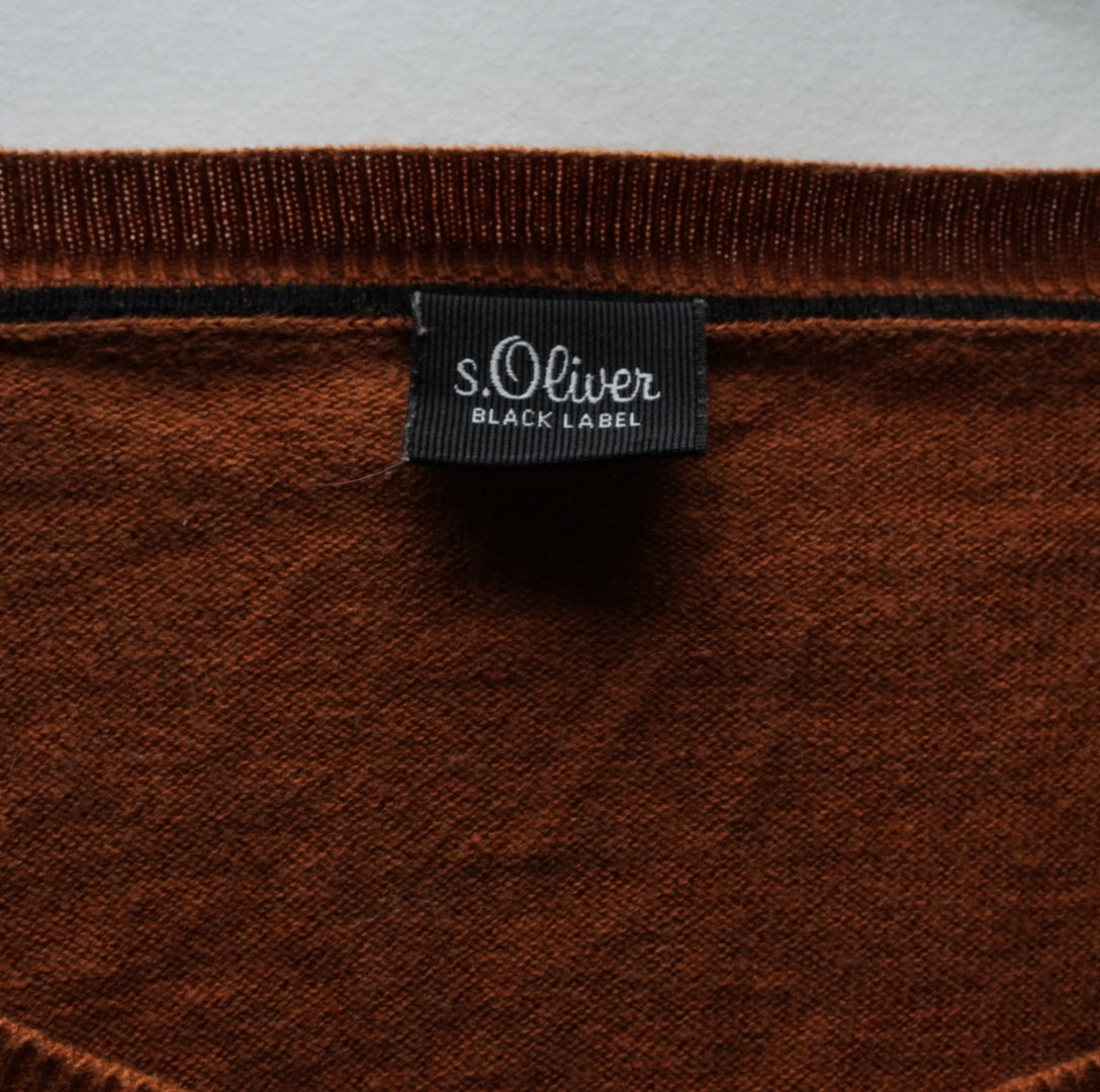 S. Oliver Herren Pullover - S, Braun , Größe S, Herren, Zustand Sehr Gut, Preis 4€ – Etikett