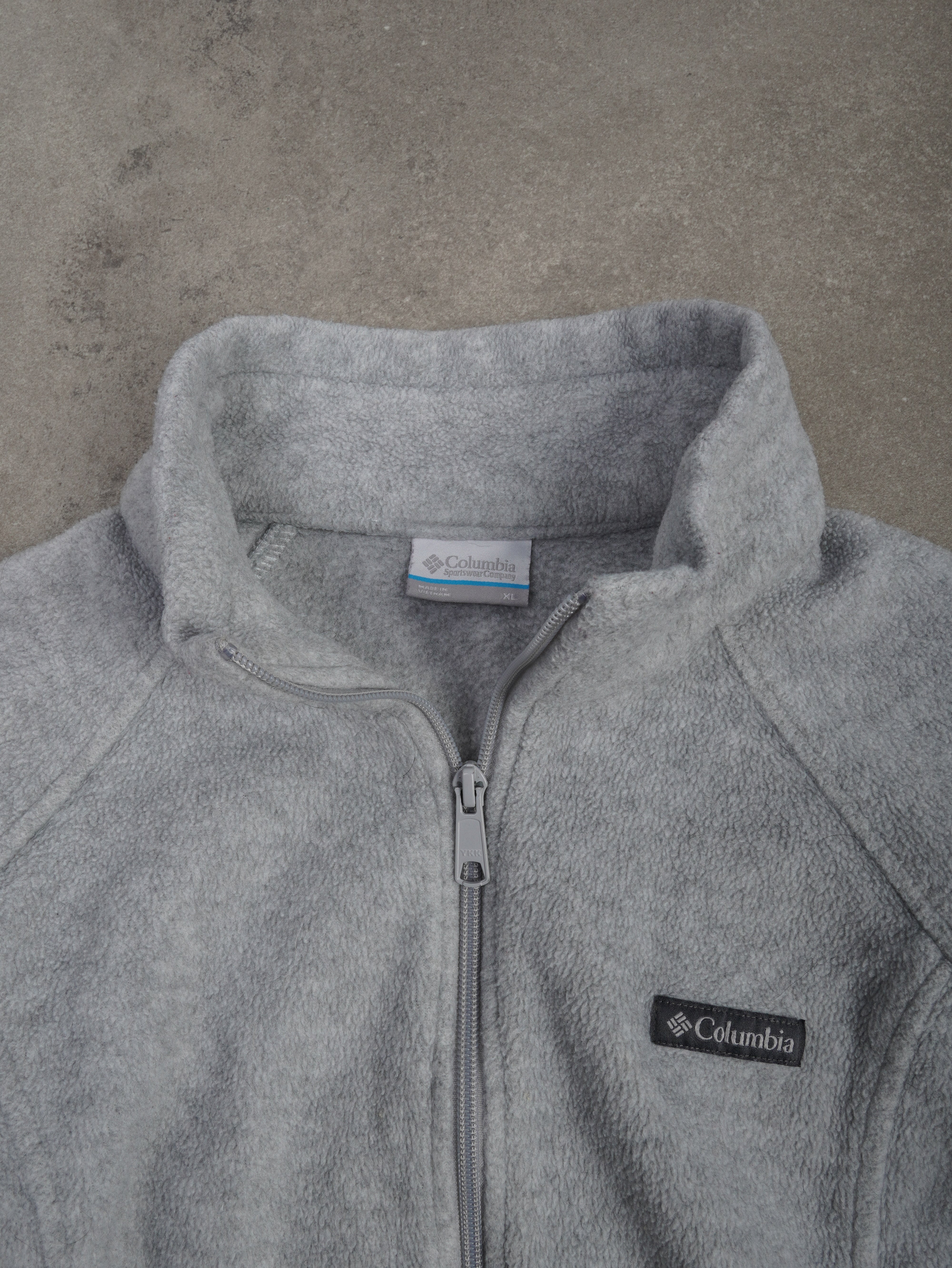 Columbia Vintage Columbia Fleecejacke - XL, Grau, Größe XL, unisex, Zustand Sehr gut, Preis 29.95€ – Etikett