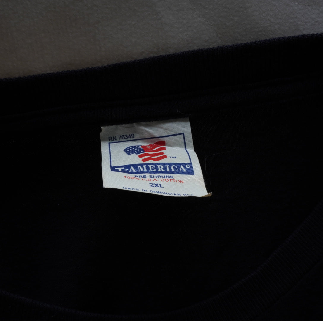 T- America Herren T-Shirt - XL , Schwarz, Größe XL, Herren, Zustand Sehr Gut, Preis 40€ – Rückansicht