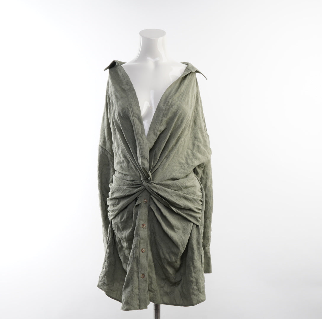 Asos Design Damen Kleid - 2XL, Grün, Größe 2XL, Damen, Zustand Sehr Gut, Preis 7€ – Vorderansicht