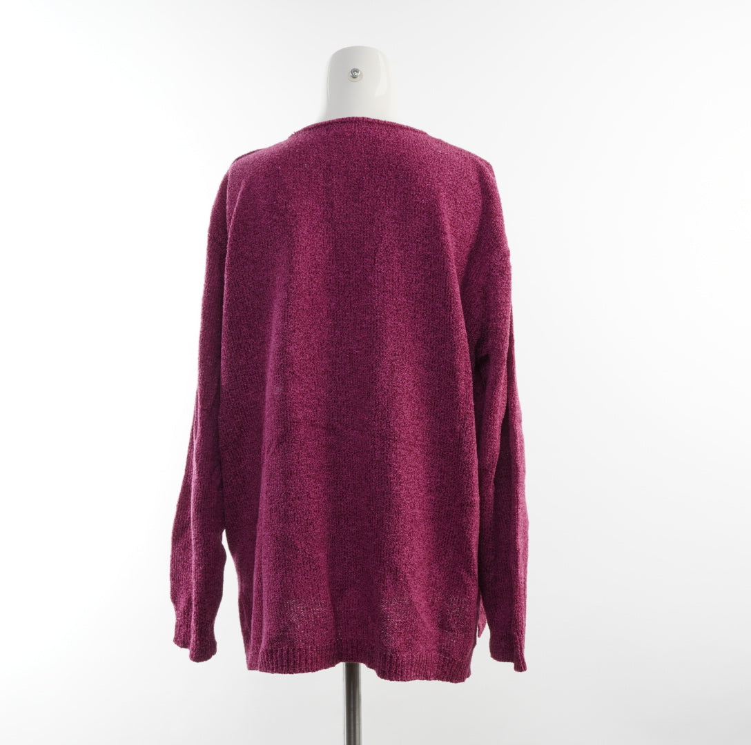 Second Hand Damen Pullover - 2XL, Pink, Größe 2XL, Damen, Zustand Sehr Gut, Preis 4€ – Rückansicht