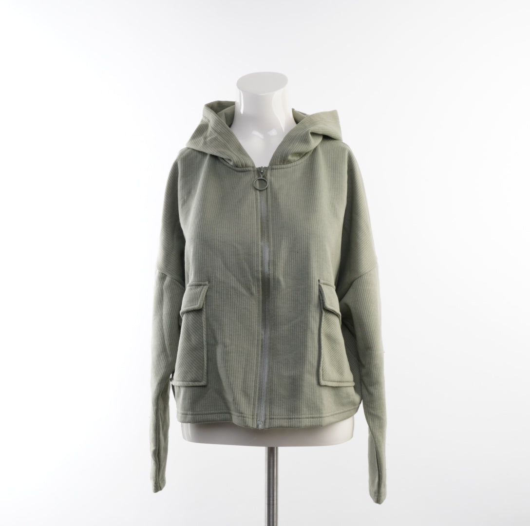 Crivit Damen Kapuzen Pullover - M, Grün, Größe M, Damen, Zustand Sehr Gut, Preis 3€ – Vorderansicht