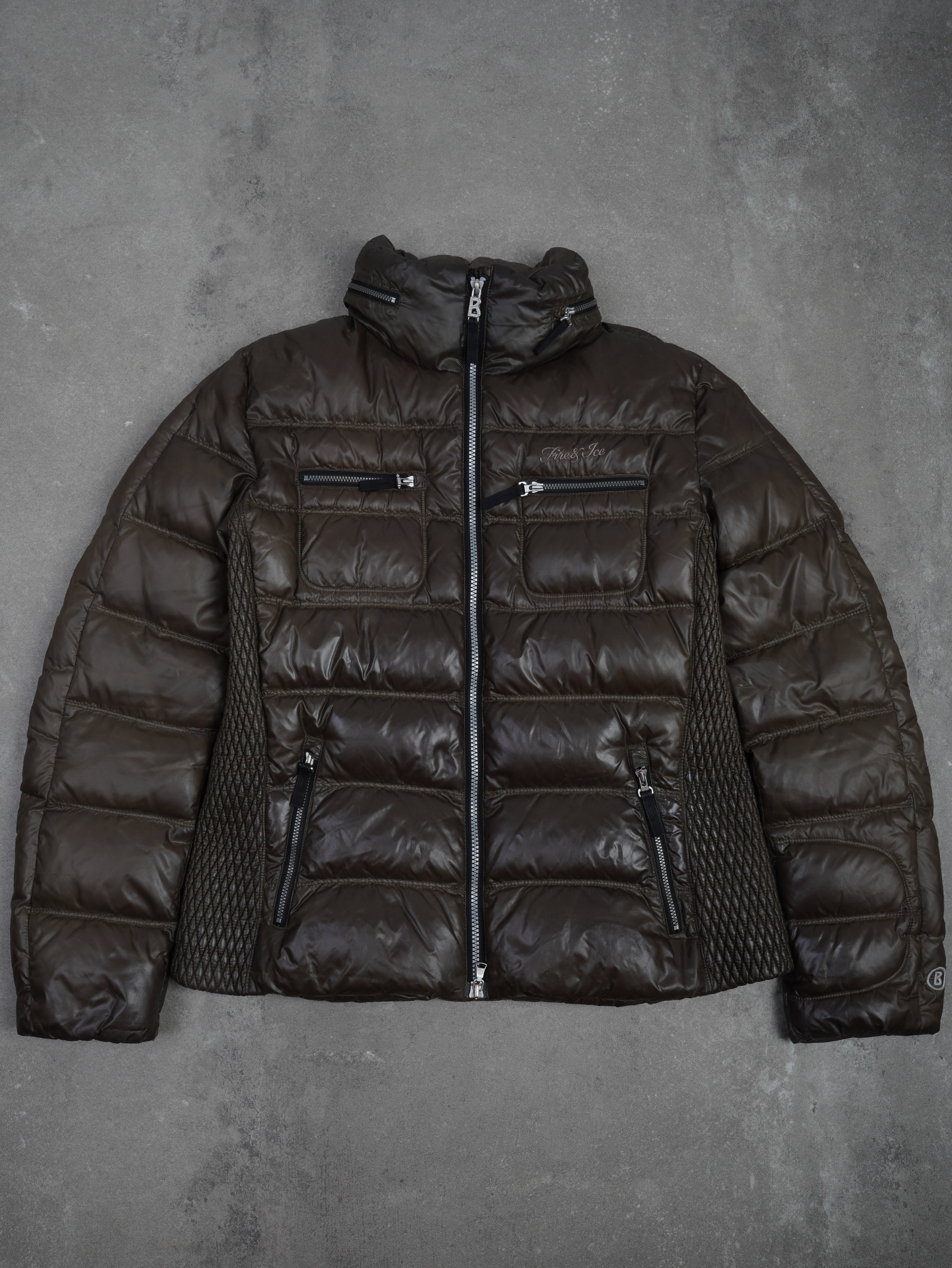 Bogner Vintage Bogner Fire + Ice Jacke - M, Braun, Größe M, unisex, Zustand Gut, Preis 139.95€ – Vorderansicht