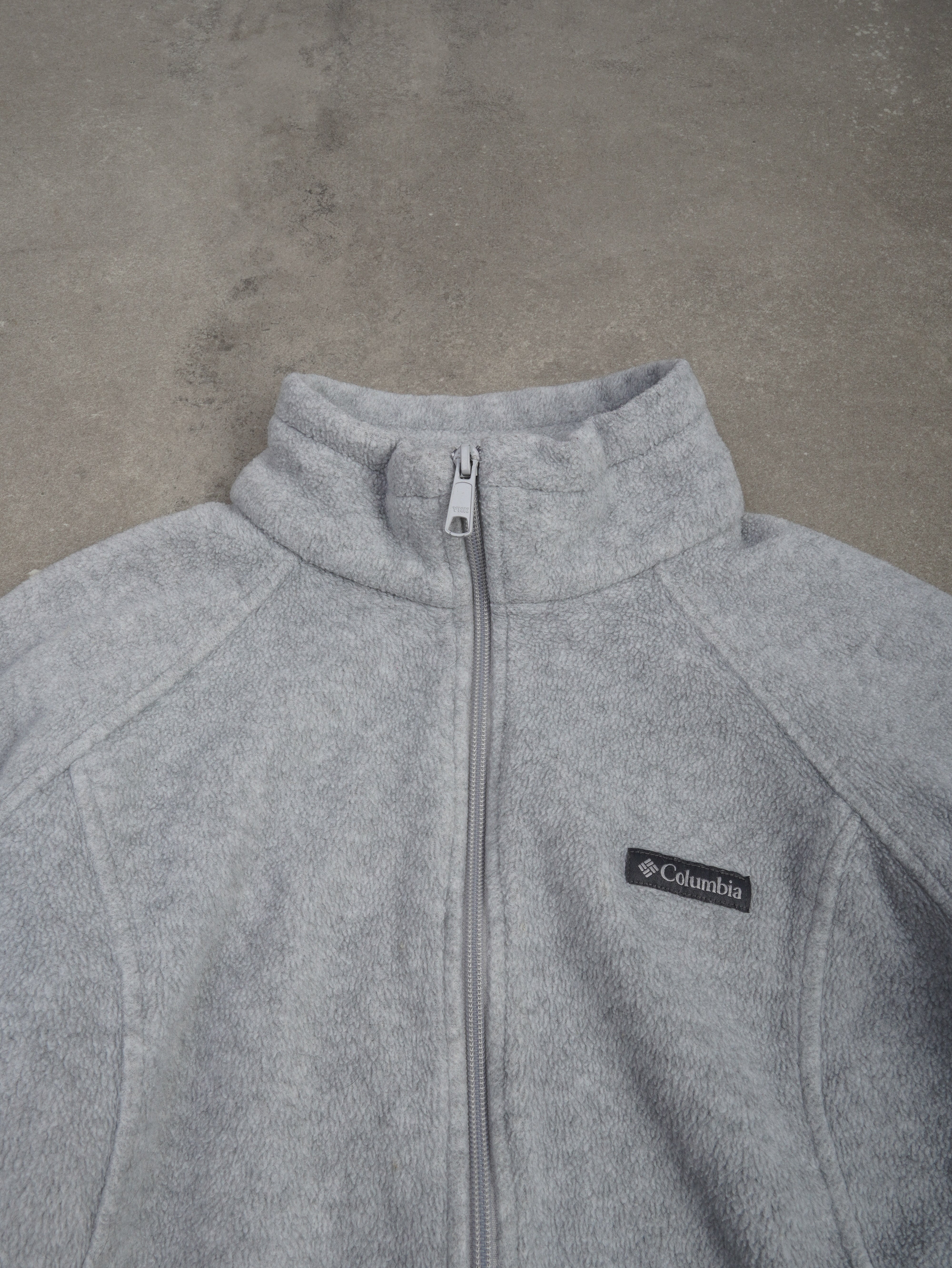 Columbia Vintage Columbia Fleecejacke - XL, Grau, Größe XL, unisex, Zustand Sehr gut, Preis 29.95€ – Rückansicht