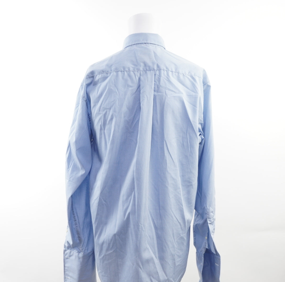 Second Hand  Herren Hemd - L , Blau , Größe L, Herren, Zustand Sehr Gut, Preis 3€ – Rückansicht