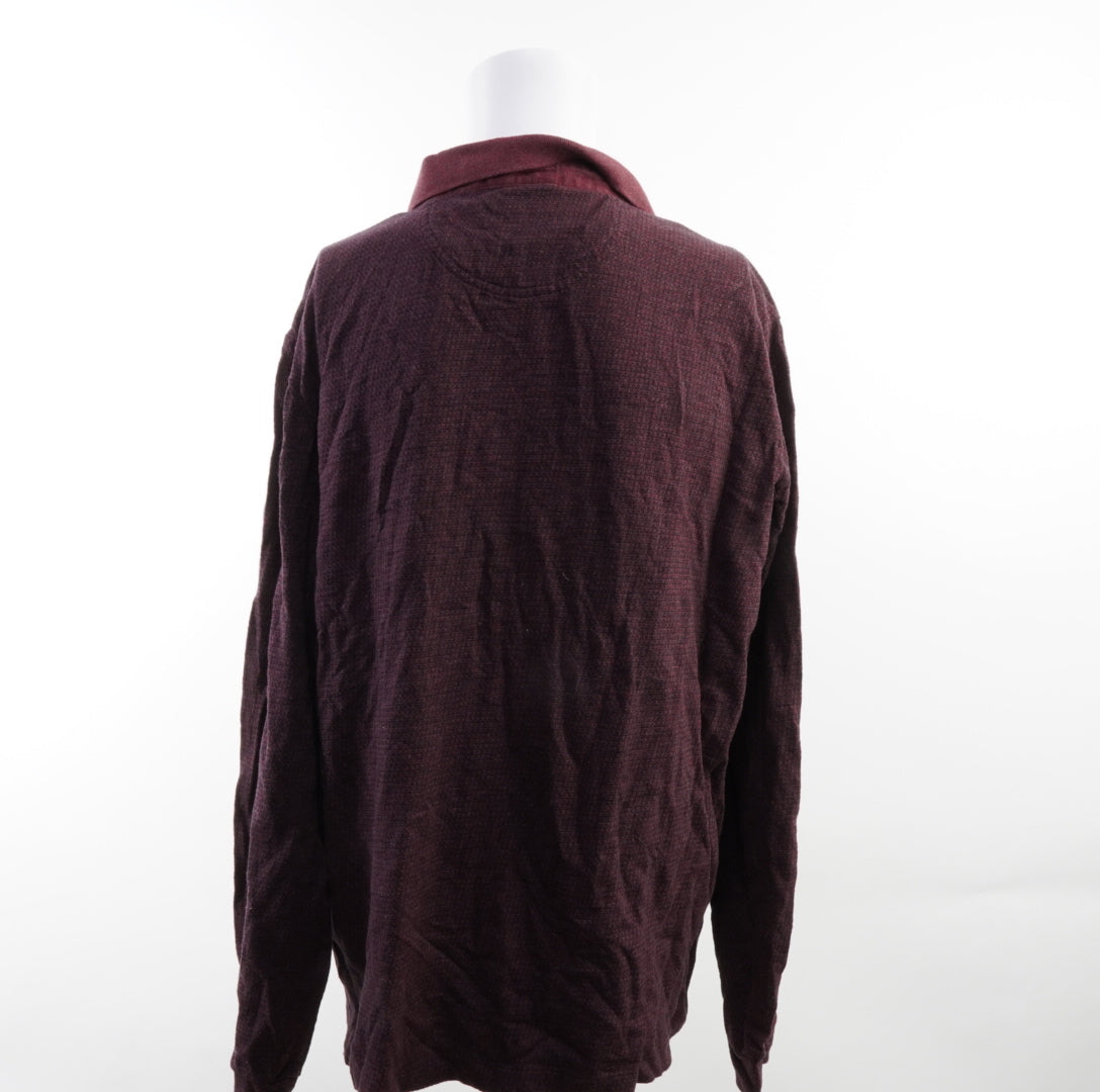 Pierre Cardin  Herren Langarmshirt - 2XL , Rot , Größe 2XL, Herren, Zustand Sehr Gut, Preis 4€ – Rückansicht