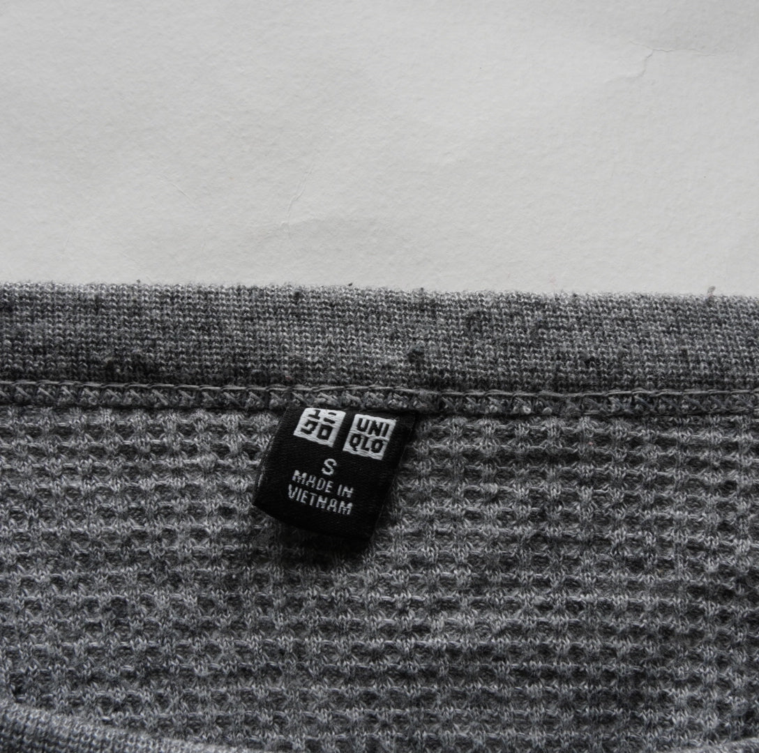 UNIQLO Herren Langarmshirt - S , Grau, Größe S, Herren, Zustand Gut, Preis 5€ – Rückansicht