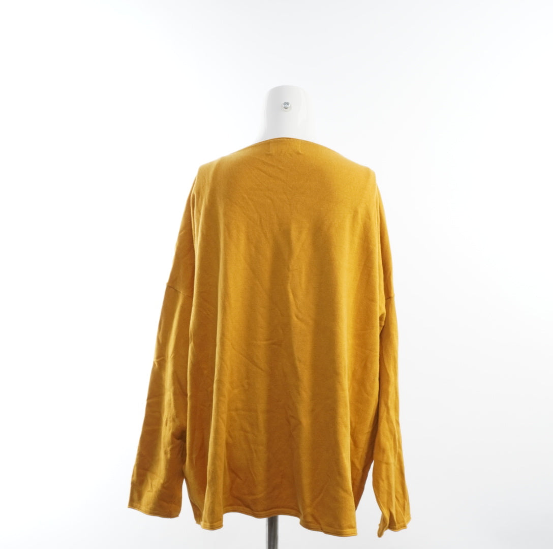 C&A Damen Pullover - XL , Gelb, Größe XL, Damen, Zustand Sehr Gut, Preis 3.5€ – Rückansicht