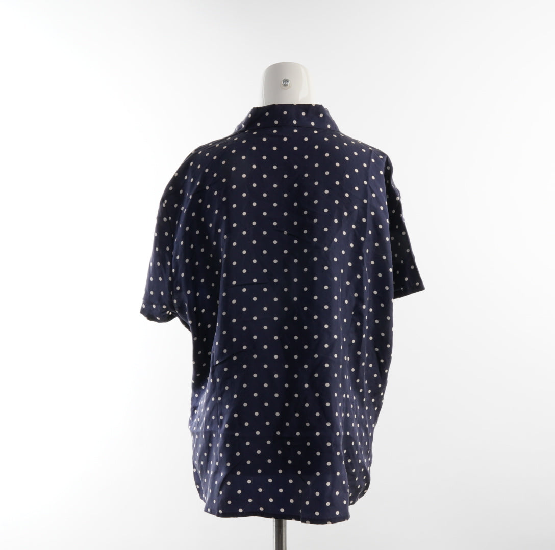 Franco Callegari Damen Bluse - 3XL, Blau, Größe 3XL, Damen, Zustand Sehr Gut, Preis 8€ – Rückansicht