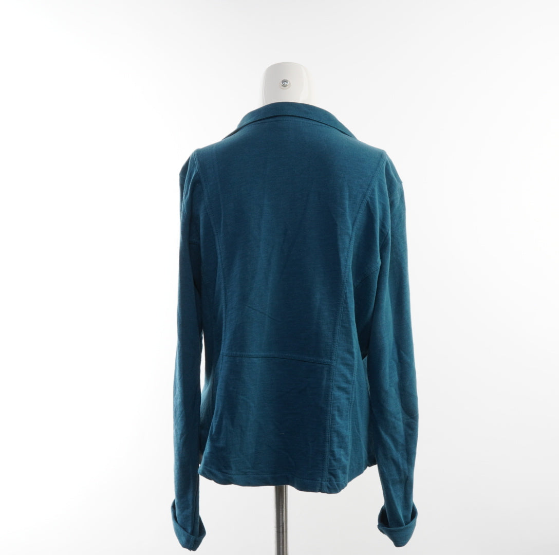 Laura T  Damen Blazer - 2XL, Blau, Größe 2XL, Damen, Zustand Sehr Gut, Preis 10€ – Rückansicht