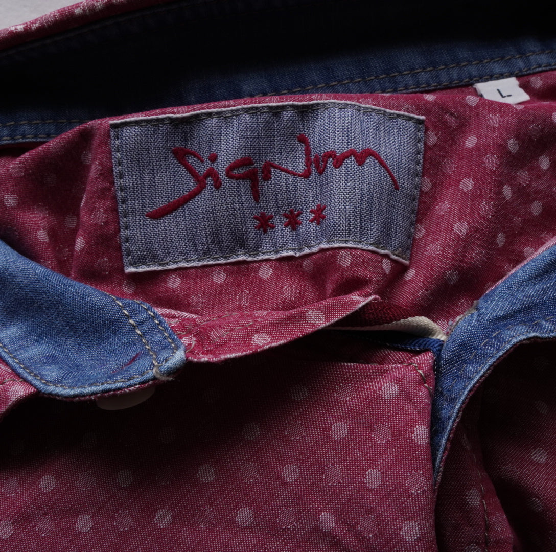 Signum  Herren Hemd - L , Rot, Größe L, Herren, Zustand Gut, Preis 4€ – Etikett