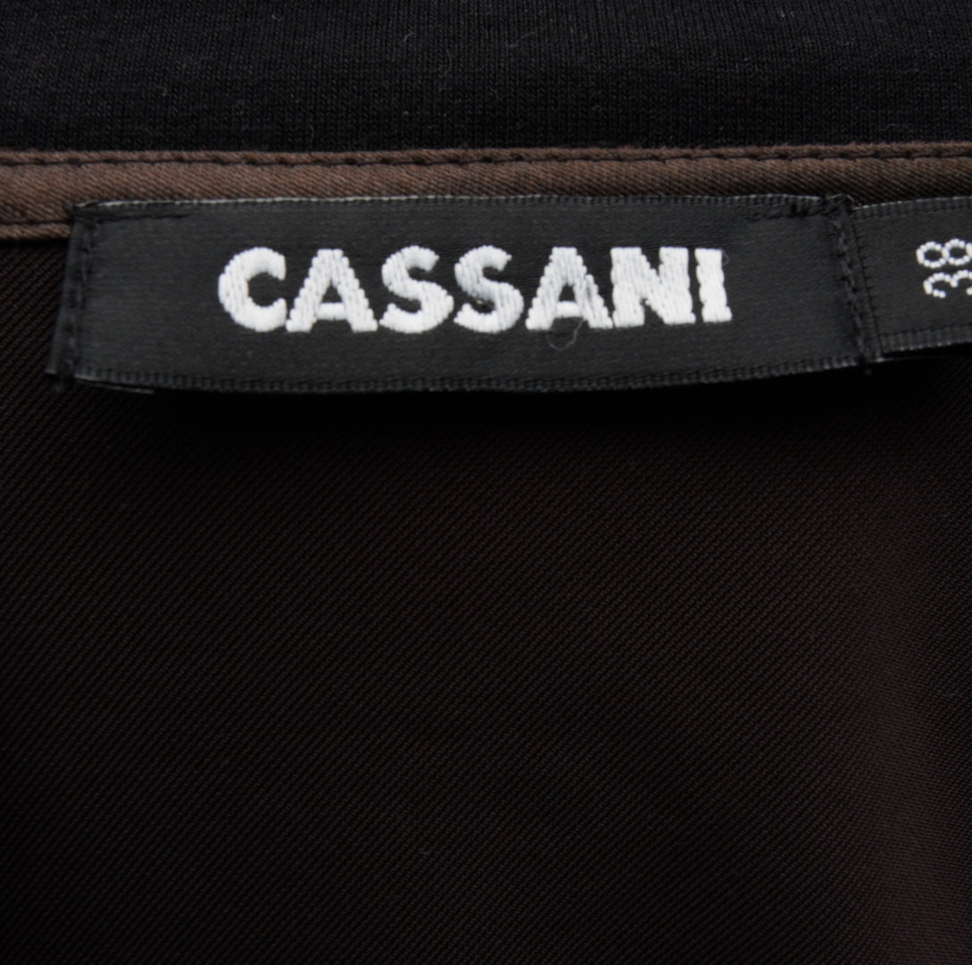 Cassani Damen Samt Langarmshirt - M, Braun, Größe M, Damen, Zustand Sehr Gut, Preis 8€ – Etikett