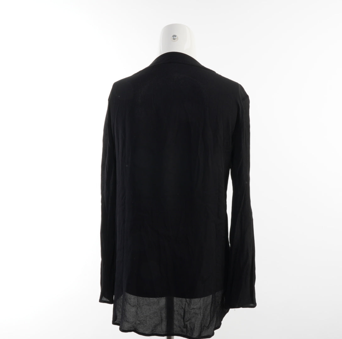 Zara  Damen Bluse - S, Schwarz, Größe S, Damen, Zustand Sehr Gut, Preis 5€ – Rückansicht