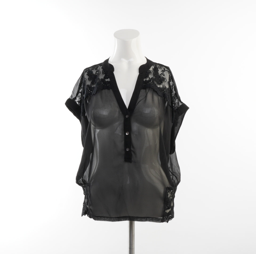 Vero Moda Damen Bluse - S, Schwarz, Größe S, Damen, Zustand Sehr Gut, Preis 5€ – Vorderansicht