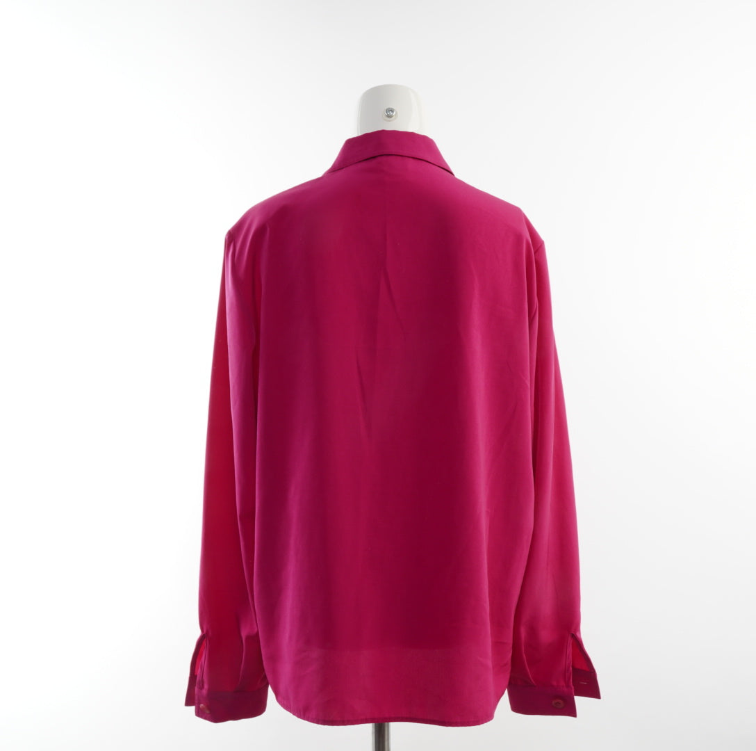 Frankenwälder  Damen Bluse - XL, Pink, Größe XL, Damen, Zustand Sehr Gut, Preis 8€ – Rückansicht