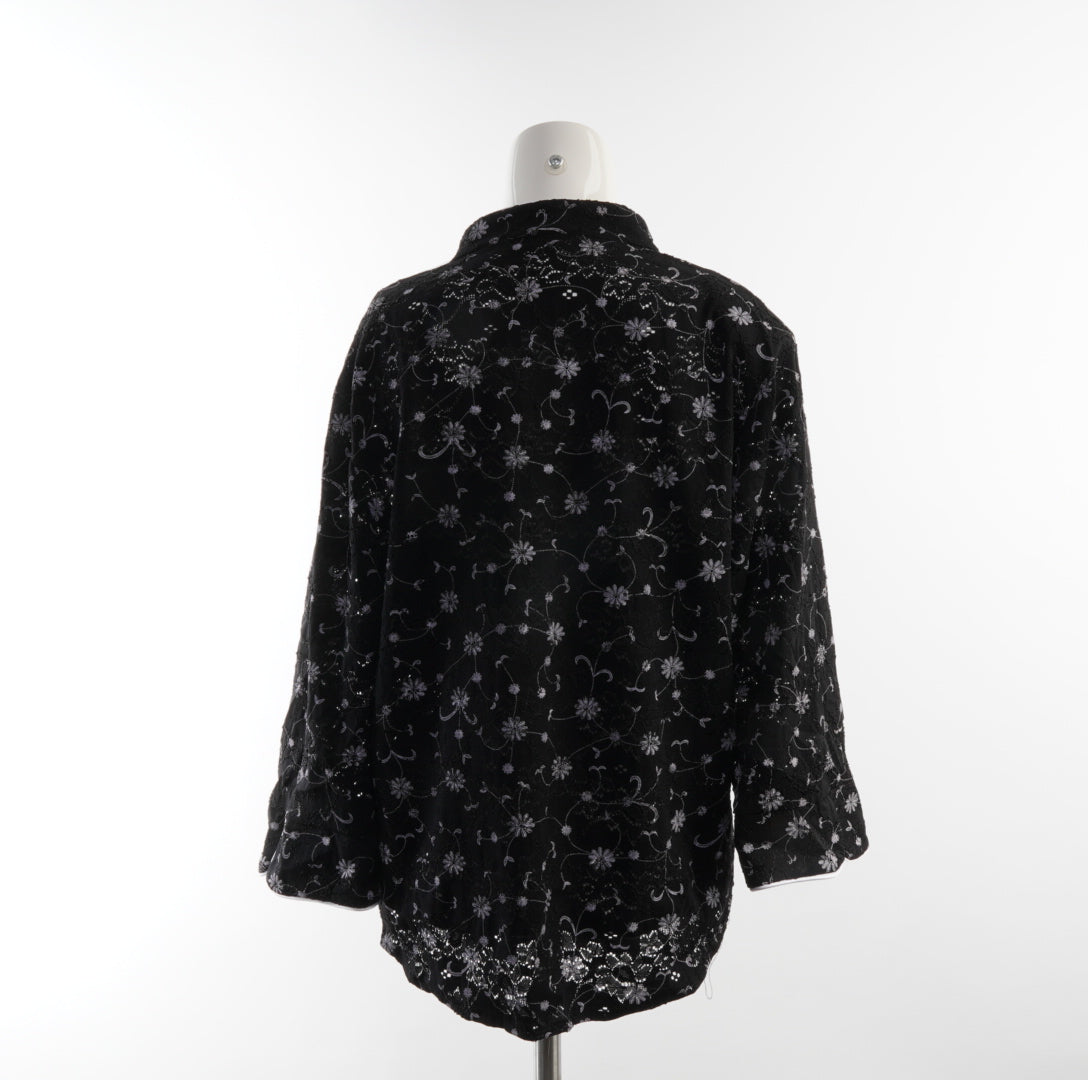 Pretty Lady Damen Jacke - 2XL, Schwarz, Größe 2XL, Damen, Zustand Sehr Gut, Preis 6€ – Rückansicht