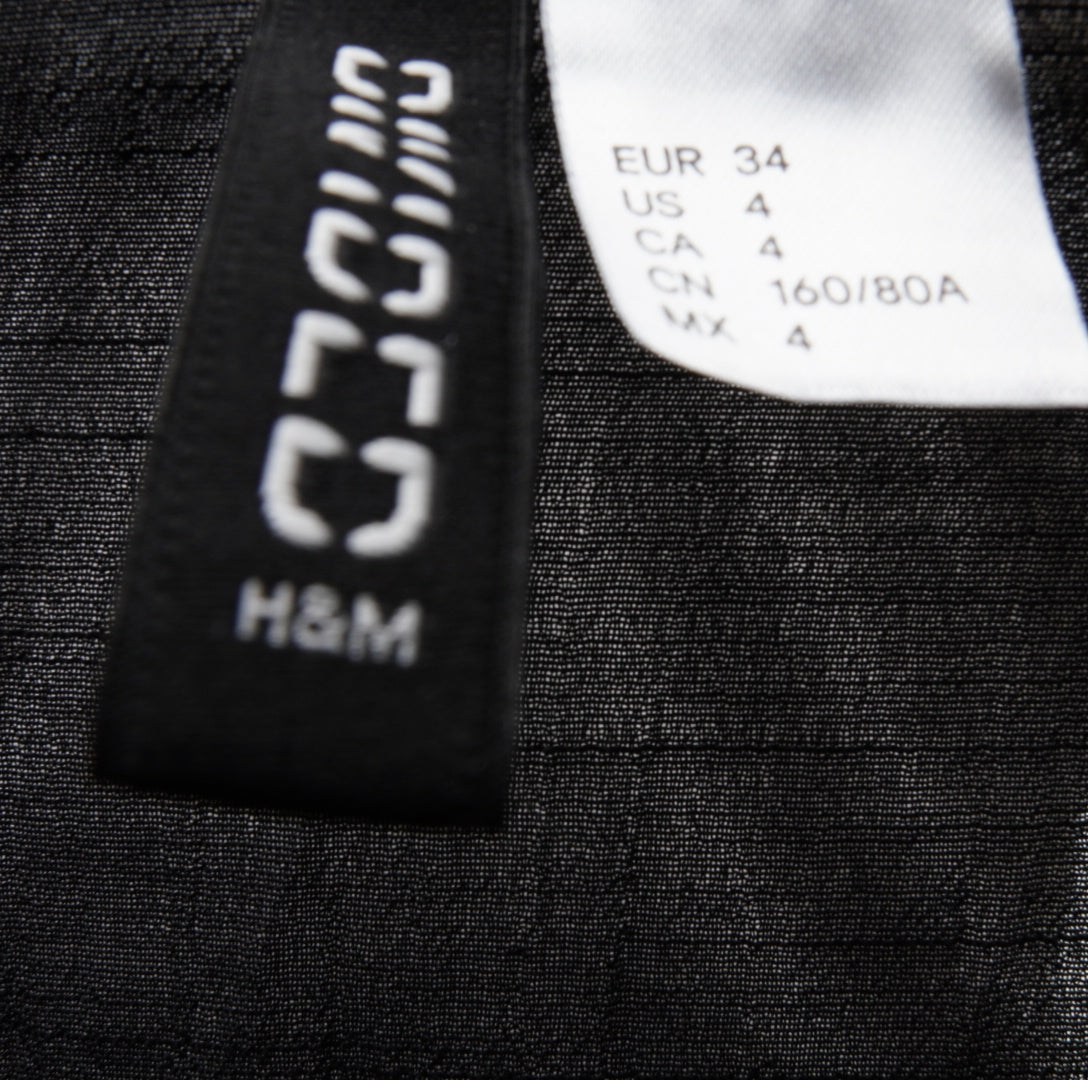 H&M Damen Top - XS, Schwarz, Größe XS, Damen, Zustand Sehr Gut, Preis 4€ – Etikett