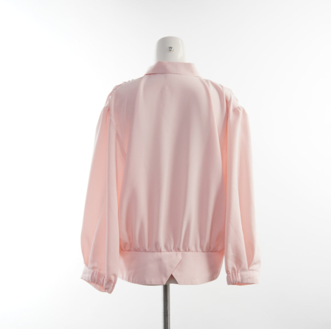 Second Hand Damen Bluse - XL, Rosa, Größe XL, Damen, Zustand Sehr Gut, Preis 3€ – Rückansicht