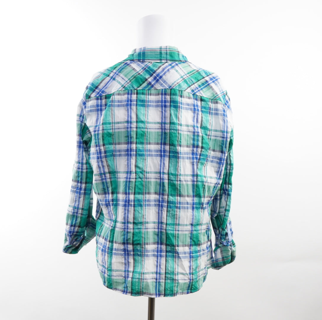 Gina Laura  Damen Hemd - M , Blau , Größe M, Damen, Zustand Sehr Gut, Preis 3.5€ – Rückansicht