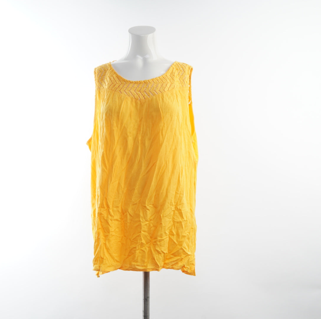 Street One Damen Top - 3XL , Gelb, Größe 3XL, Damen, Zustand Neu mit Etikett, Preis 8€ – Vorderansicht